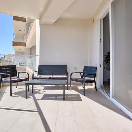 Bugibba Terraced New 2 Bedroom 2 Bathroom Apartamento St Paul's Bay