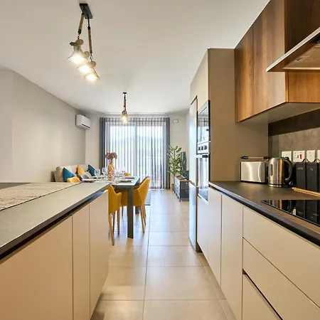 Apartamento Bugibba Terraced New 2 Bedroom 2 Bathroom *