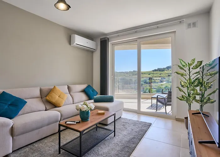 Bugibba Terraced New 2 Bedroom 2 Bathroom Daire